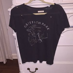 L.A. hearts casual tee